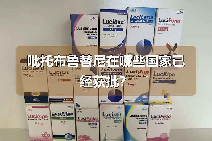 吡托布鲁替尼在哪些国家已经获批？